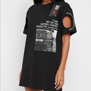 Manière de Voir oversized t shirt dress US 12